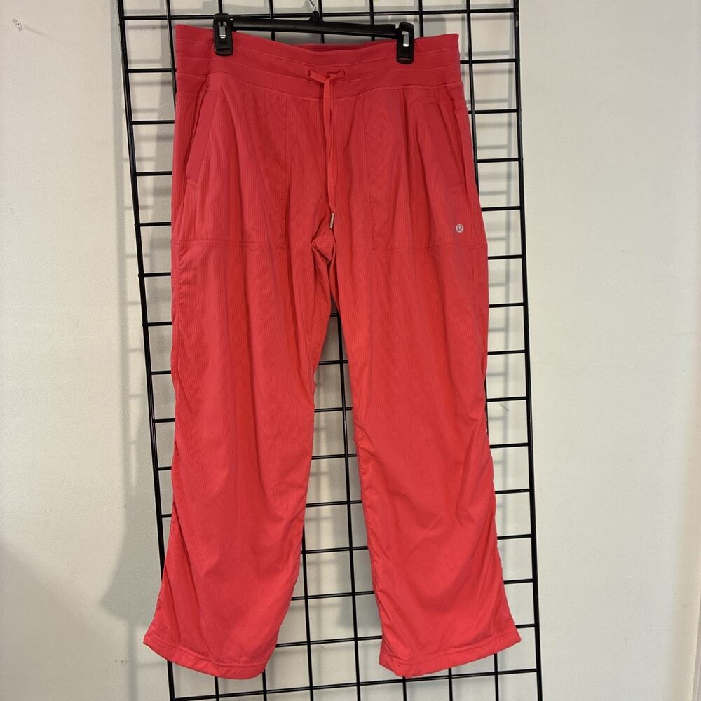 Lululemon Dance Studio Mid-Rise Pant Regular Size 14 Color‎ Glaze Pink